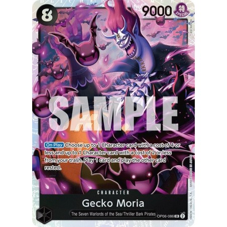 Premium Booster - Gecko Moria (OP06-086) (Reprint)