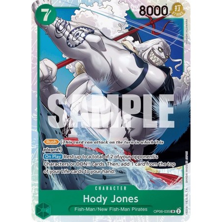 Premium Booster - Hody Jones (OP06-035) (Reprint)