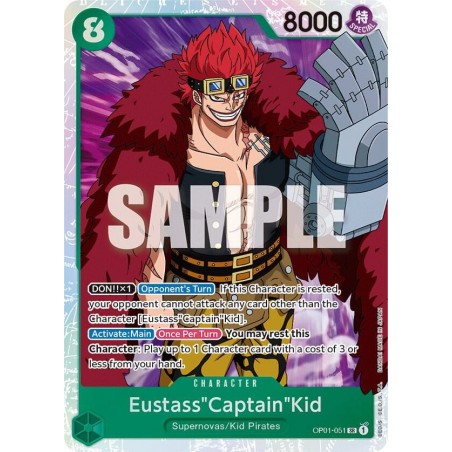 Premium Booster - Eustass"Captain"Kid (OP01-051) (Reprint)