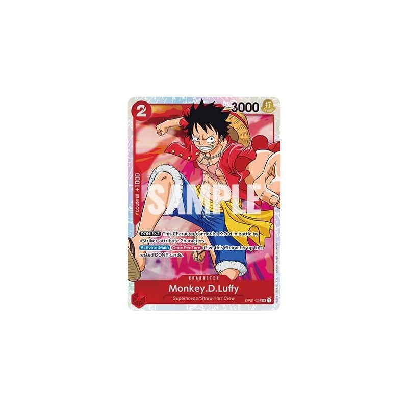 Premium Booster - Monkey.D.Luffy (OP01-024) (Reprint)