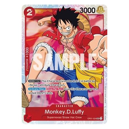 Premium Booster - Monkey.D.Luffy (OP01-024) (Reprint)