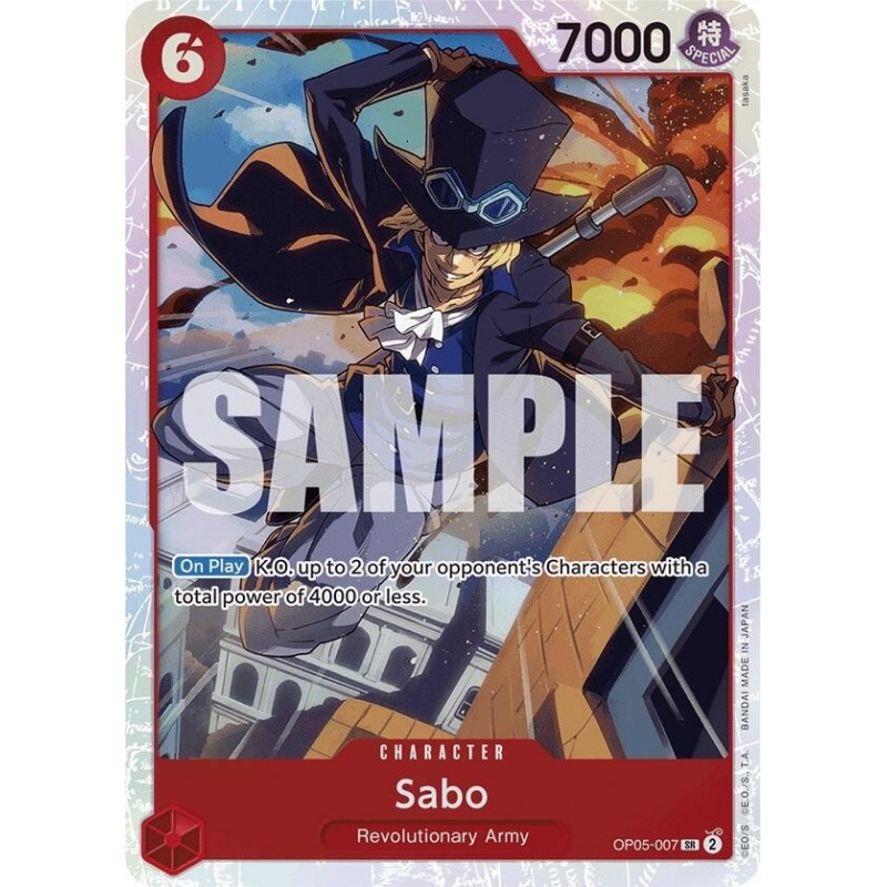 Premium Booster - Sabo (OP05-007) (Reprint)