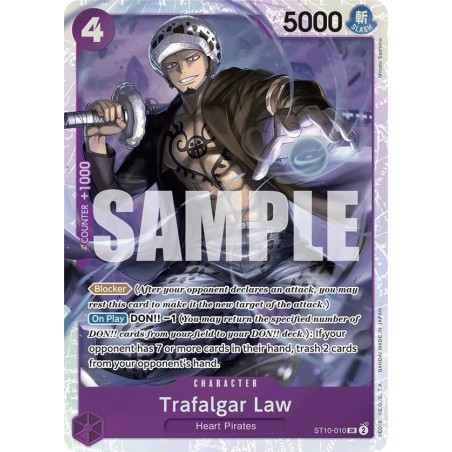 Premium Booster - Trafalgar Law (ST10-010) (Reprint)