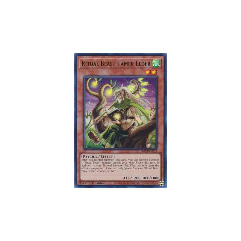 Quarter Century Bonanza - Ritual Beast Tamer Elder