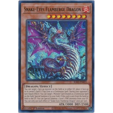 Quarter Century Bonanza - Snake-Eyes Flamberge Dragon