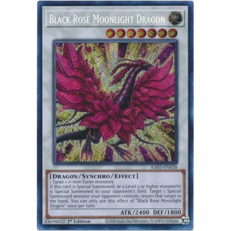 Quarter Century Bonanza - Black Rose Moonlight Dragon