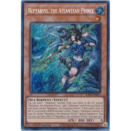 Quarter Century Bonanza - Neptabyss, the Atlantean Prince