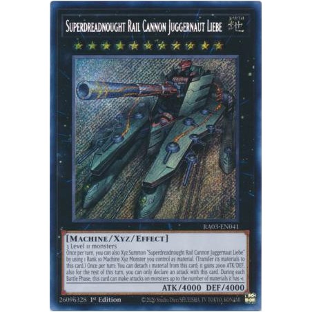 Quarter Century Bonanza - Superdreadnought Rail Cannon Juggernaut Liebe