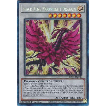 Quarter Century Bonanza - Black Rose Moonlight Dragon