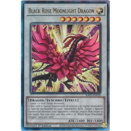 Quarter Century Bonanza - Black Rose Moonlight Dragon