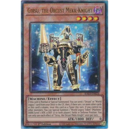 Quarter Century Bonanza - Girsu, the Orcrust Mekk-Knight