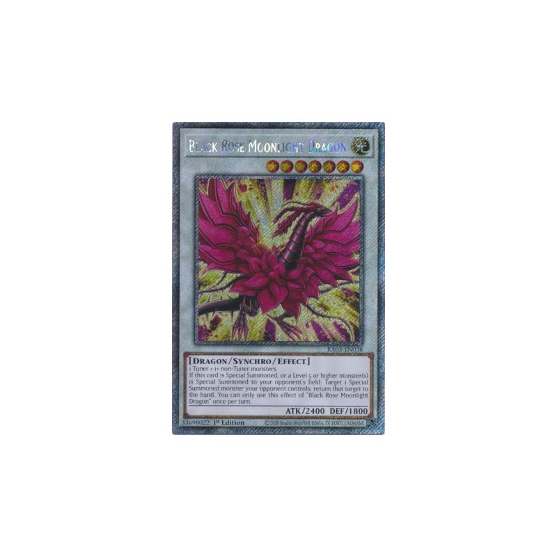 Quarter Century Bonanza - Black Rose Moonlight Dragon