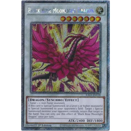 Quarter Century Bonanza - Black Rose Moonlight Dragon