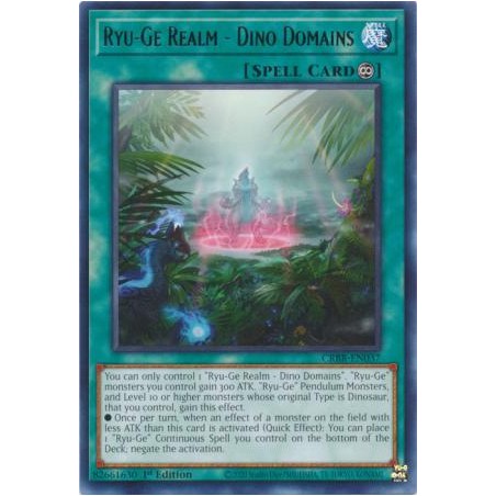 Crossover Breakers - Ryu-Ge Realm - Dino Domains