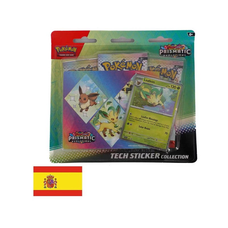 3-Pack Blister - Prismatic Evolutions - Leafeon