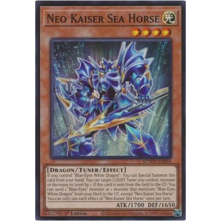 Blue-Eyes White Destiny - Neo Kaiser Sea Horse