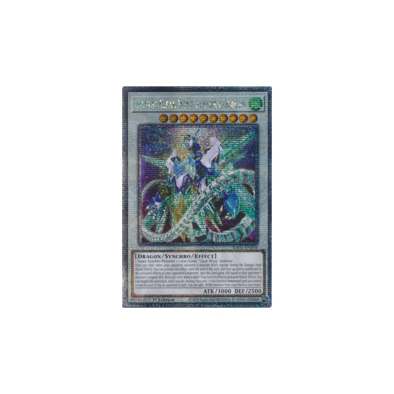 Quarter Century Stampede - Crystal Clear Wing Synchro Dragon