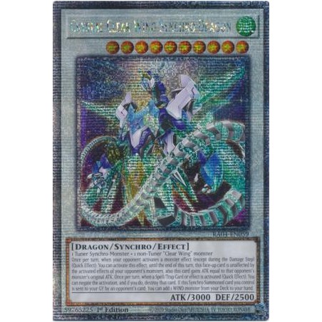 Quarter Century Stampede - Crystal Clear Wing Synchro Dragon