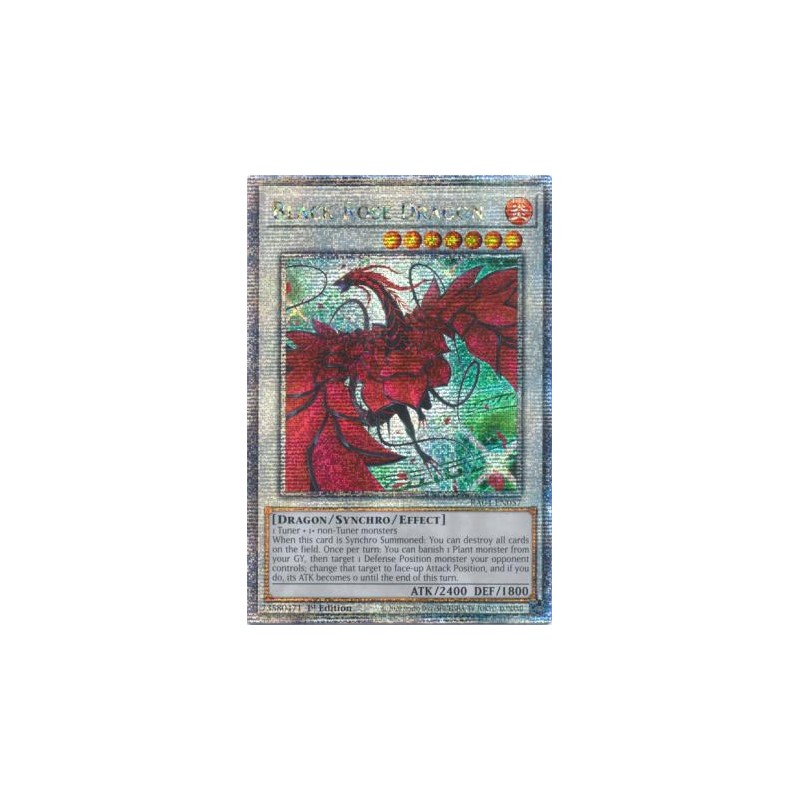 Quarter Century Stampede - Black Rose Dragon (Alt. Art)