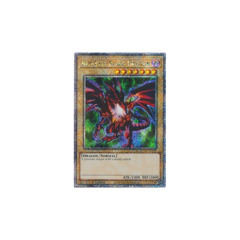 Quarter Century Stampede - Red-Eyes Black Dragon (4th Art)