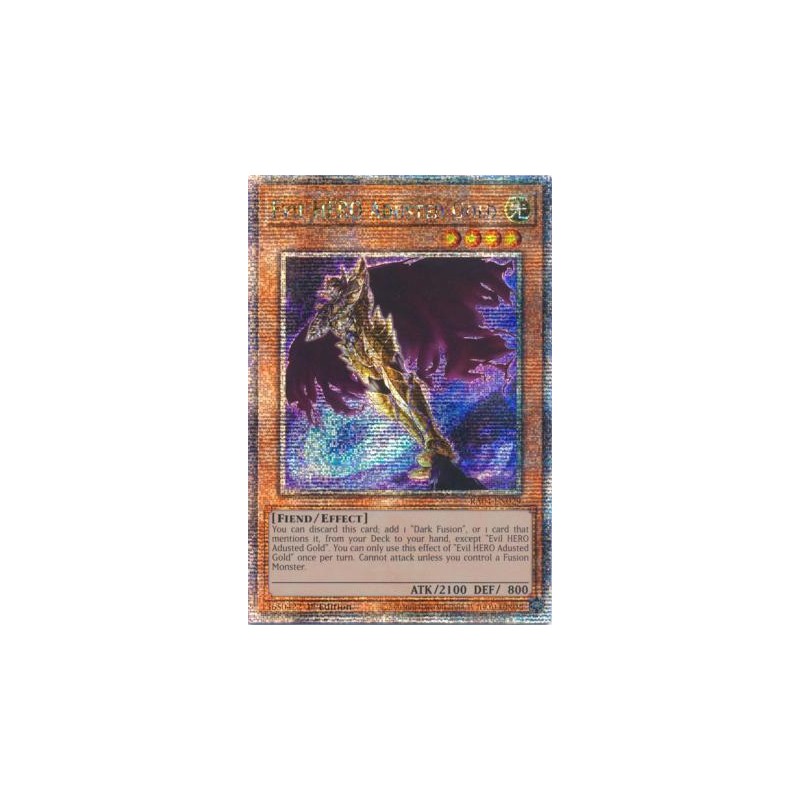 Quarter Century Stampede - Evil HERO Adusted Gold