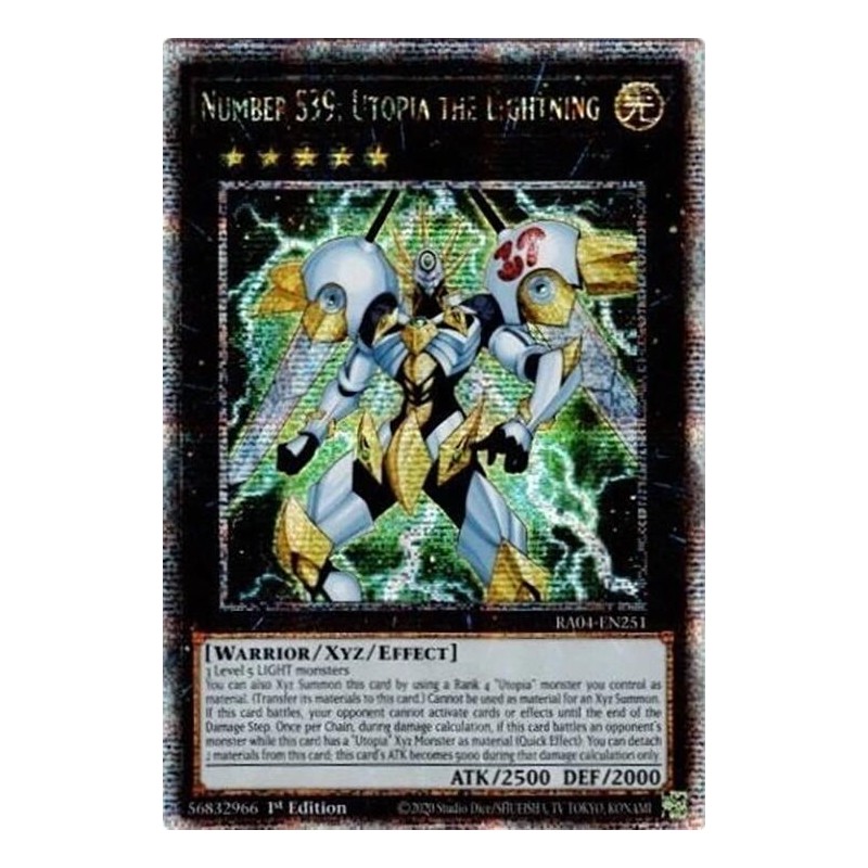 Quarter Century Stampede - Number S39: Utopia the Lightning