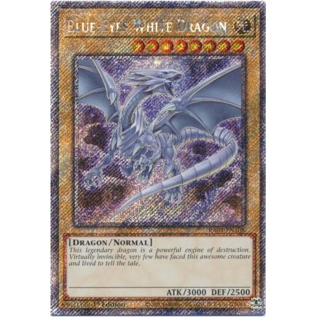 Quarter Century Stampede - Blue-Eyes White Dragon (8th Art)