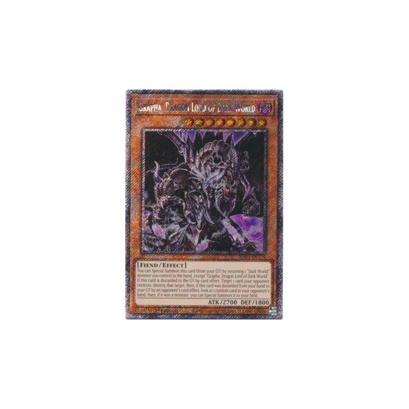 Quarter Century Stampede - Grapha, Dragon Lord of Dark World