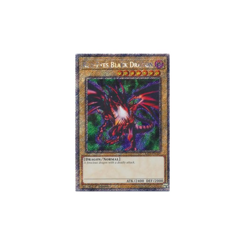 Quarter Century Stampede - Red-Eyes Black Dragon (4th Art)
