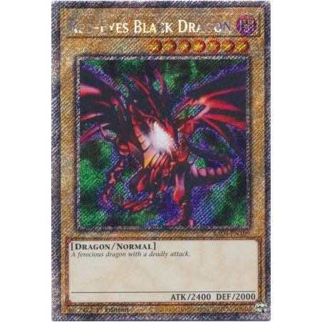 Quarter Century Stampede - Red-Eyes Black Dragon (4th Art)