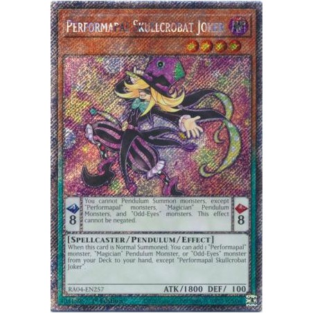 Quarter Century Stampede - Performapal Skullcrobat Joker