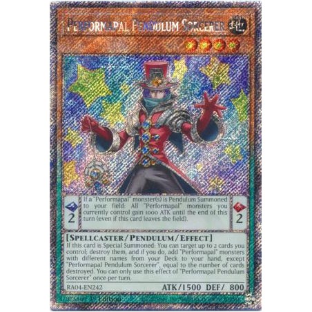 Quarter Century Stampede - Performapal Pendulum Sorcerer