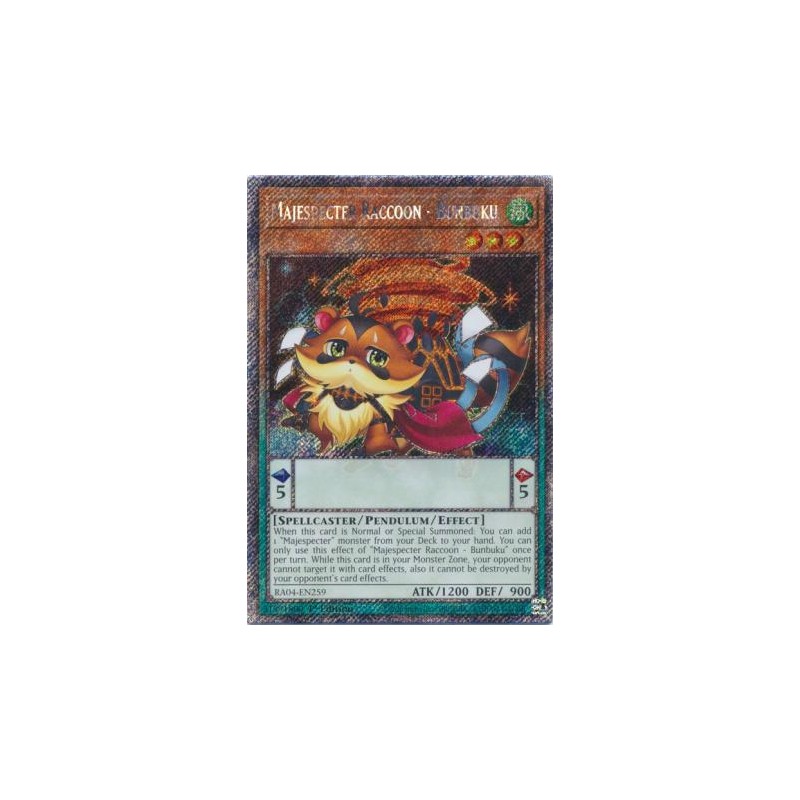 Quarter Century Stampede - Majespecter Raccoon - Bunbuku