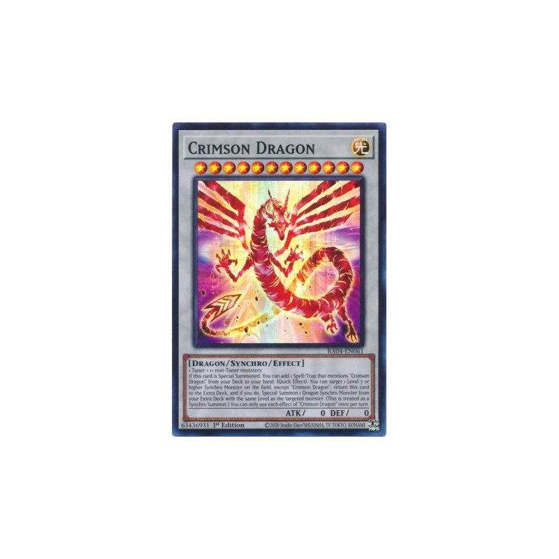 Quarter Century Stampede - Crimson Dragon