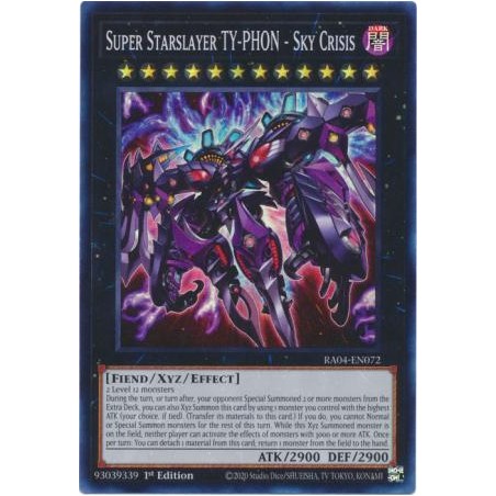 Quarter Century Stampede - Super Starslayer TY-PHON - Sky Crisis