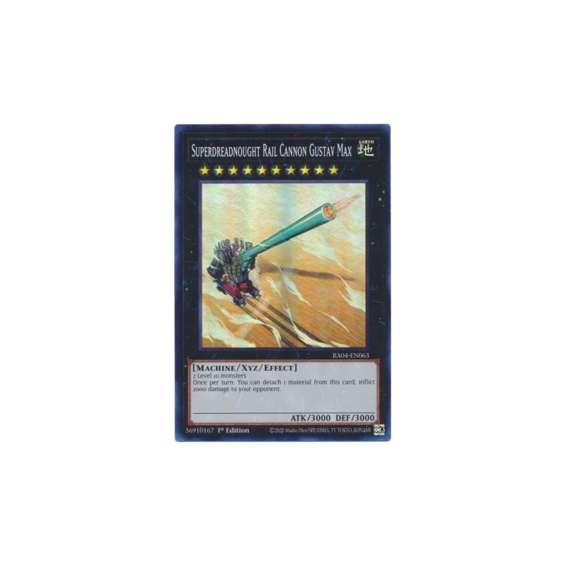 Quarter Century Stampede - Superdreadnought Rail Cannon Gustav Max