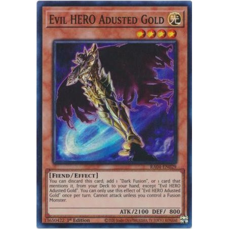 Quarter Century Stampede - Evil HERO Adusted Gold