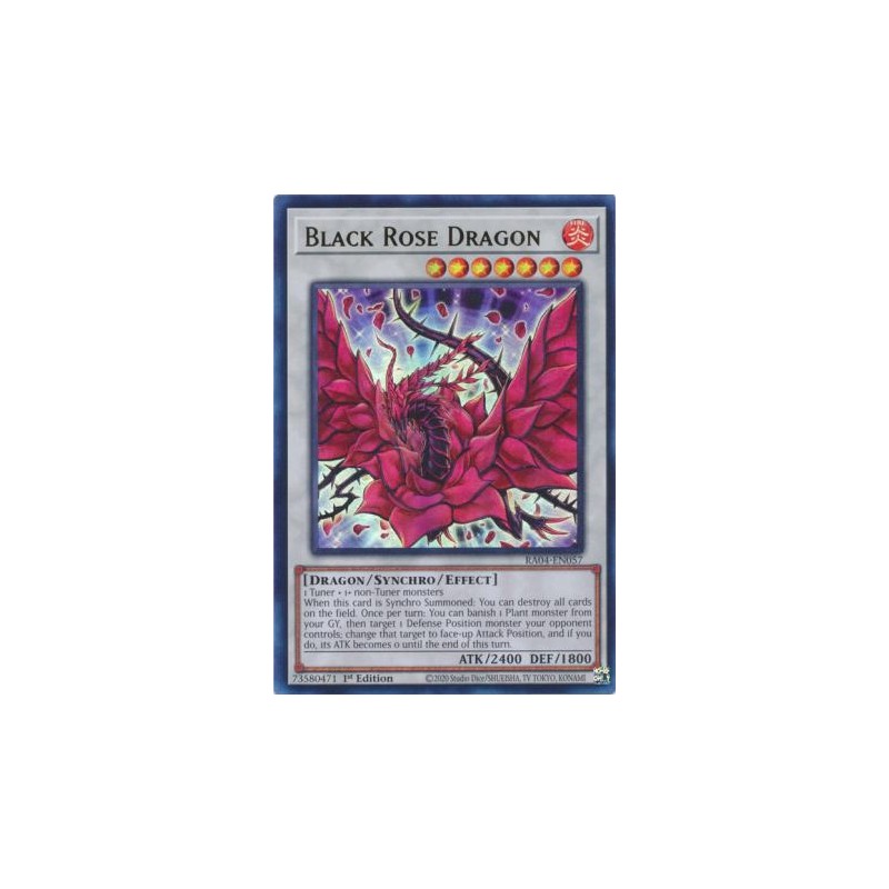Quarter Century Stampede - Black Rose Dragon