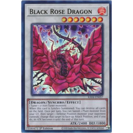Quarter Century Stampede - Black Rose Dragon