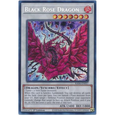 Quarter Century Stampede - Black Rose Dragon