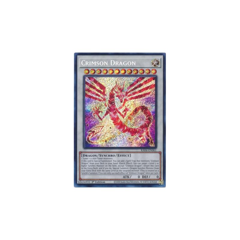 Quarter Century Stampede - Crimson Dragon