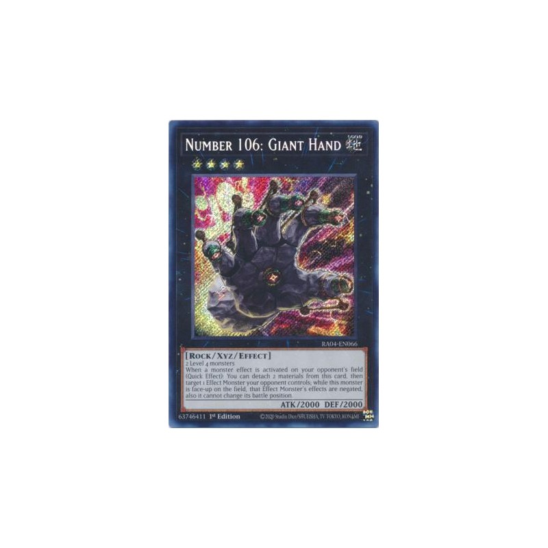 Quarter Century Stampede - Number 106: Giant Hand