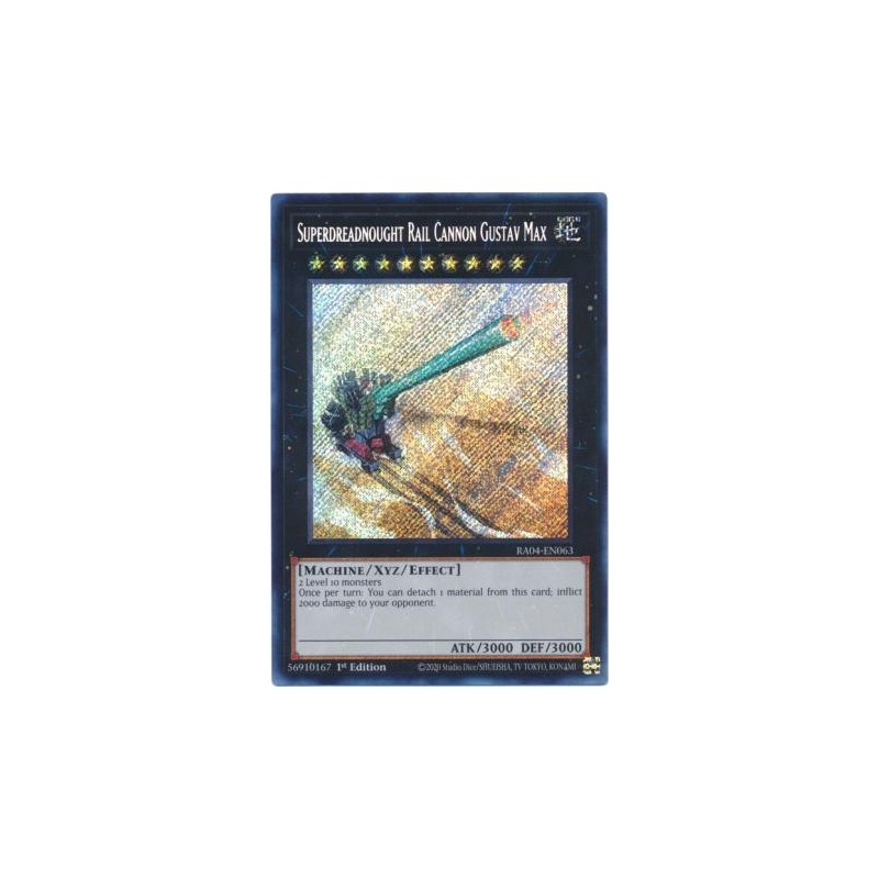 Quarter Century Stampede - Superdreadnought Rail Cannon Gustav Max