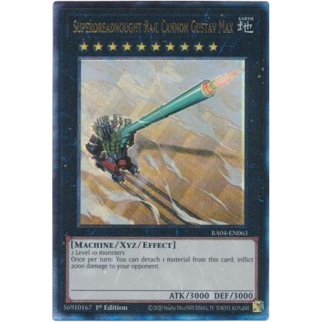Quarter Century Stampede - Superdreadnought Rail Cannon Gustav Max