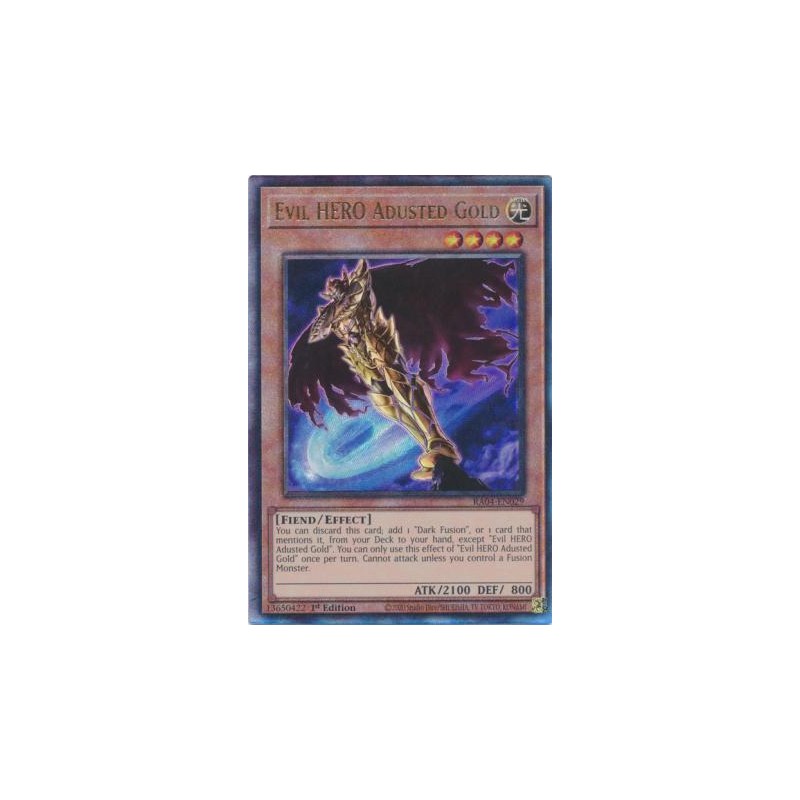 Quarter Century Stampede - Evil HERO Adusted Gold