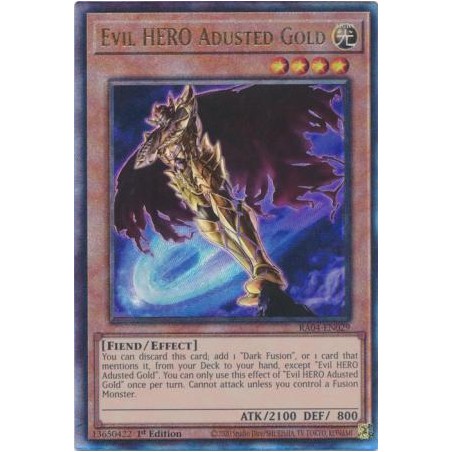 Quarter Century Stampede - Evil HERO Adusted Gold
