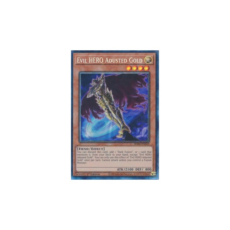 Quarter Century Stampede - Evil HERO Adusted Gold