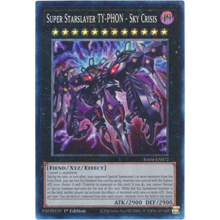 Quarter Century Stampede - Super Starslayer TY-PHON - Sky Crisis