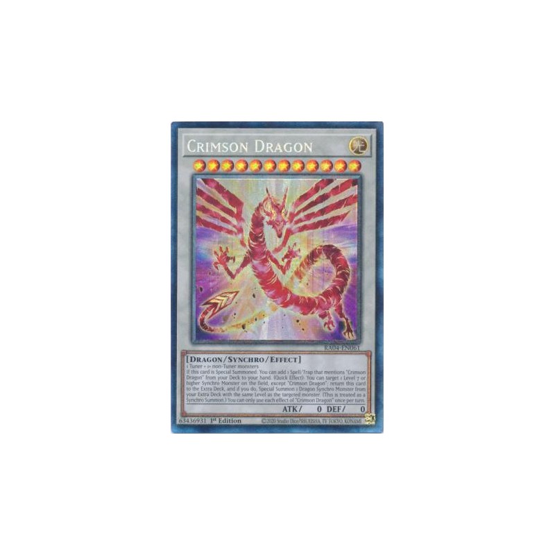 Quarter Century Stampede - Crimson Dragon