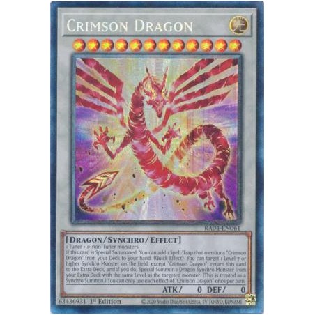 Quarter Century Stampede - Crimson Dragon